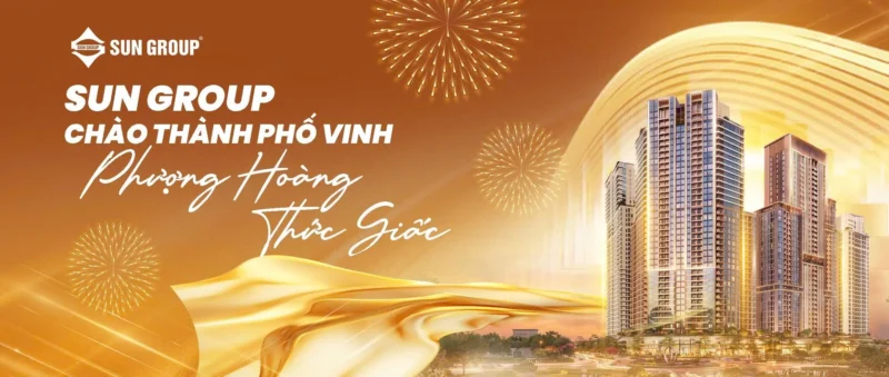 Banner dự án Sun Trường Vinh - Sun Group Vinh