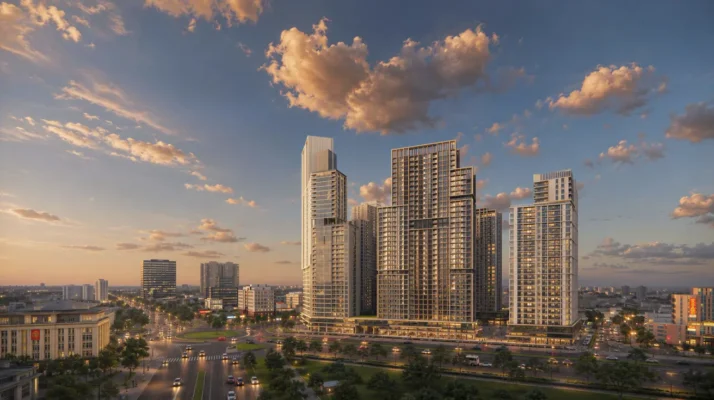Phối cảnh dự án Sun Trường Vinh - Sun Group Vinh 3
